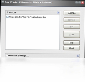 Jodix Free WMA to MP3 Converter 使用教程
