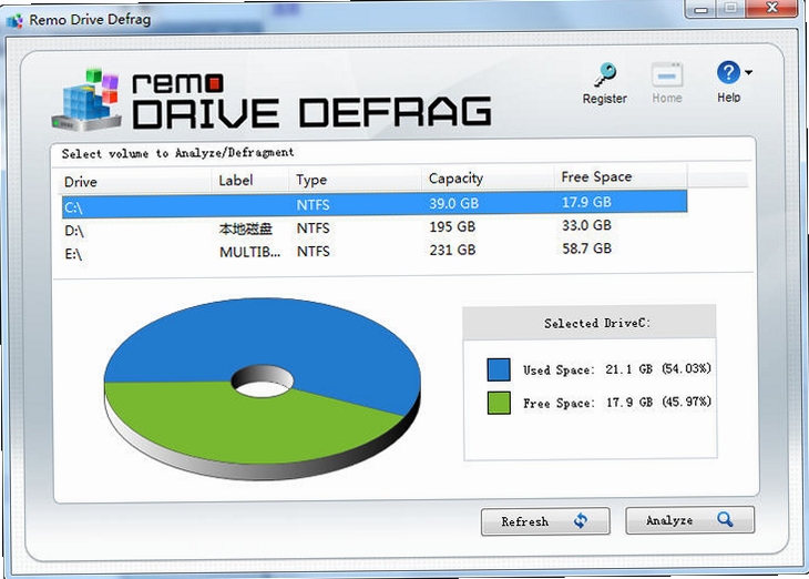 O&O Defrag 使用教程