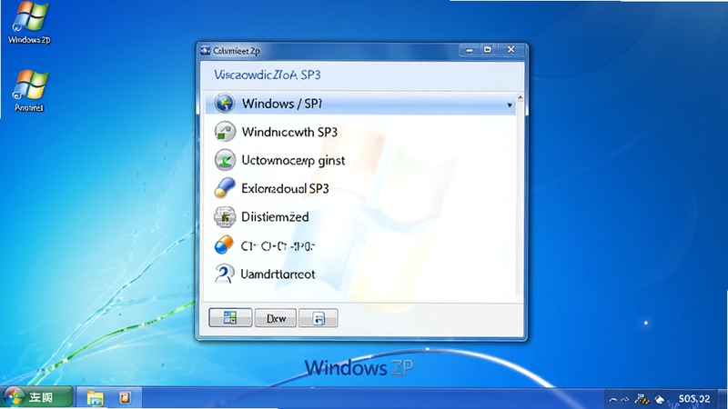 Windows XP SP3 �����Ż����� ����������Ԥ��ͼ������������ʾ�����Ż�ѡ���б�������Ϊ���׽����ϵͳ������ͼ��������������ɾ�����