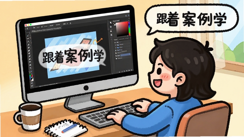 һ�Ž�ѧ�����Ĳ廭��һ����ͨ�������ڵ���ǰ����Ļ����Photoshop�������棬�Ա��жԻ�������ʾ�����Ű���ѧ�������ϰڷ��ſ��ȺͱʼǱ�������ɫ�������������ã�ͻ������ѧϰ����Ȥ������photoshop������������