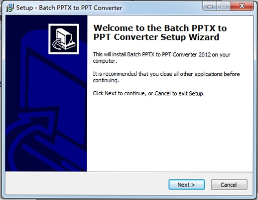 Batch PPTX TO PPT Converter ��װ����
