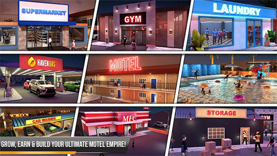 �����ù�ģ����Supermarket Motel Simulator 3d�ֻ��ٷ�������