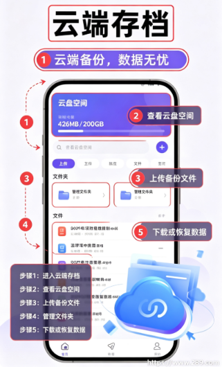 夸夸免费云盘app官方下载截图 夸夸免费云盘app官方下载截图