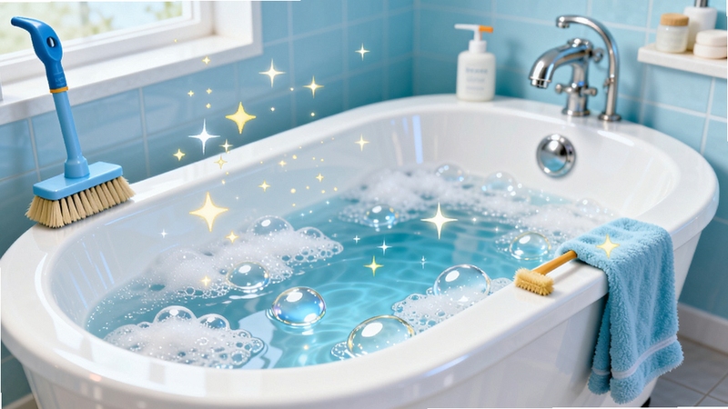 ����ѹ���ƴ��Ϸ��ѹ��Чչʾͼ��������һ���ո������ϵİ�ɫԡ�ף�ˮ�淺��Ө����ĭ����ΧƯ��������������������Ч��ԡ�ױ�Ե�ڷ�����๤�ߣ������Ǽ�Լ��ԡ�һ�����ɫ����ˬ�����廭����������У�ͻ�������ɺ�����÷�Χ