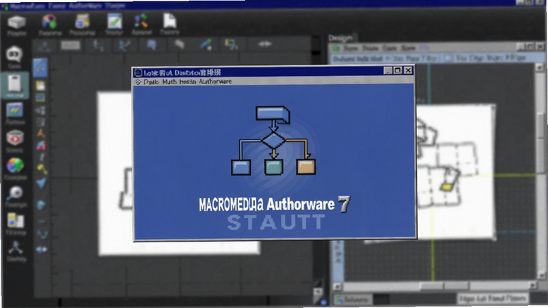 Macromedia Authorware 7 ������������Ԥ��ͼ�����������Ǵ���������ͼ�����ɫ�������棬����Ϊ��ɫ����̨����Χ�ֲ���ͼ�깤��������ƴ��ڵ�ģ�������������񸴹Ŷ�רҵ��ǿ����ý��μ��������Ӿ�Ԫ��