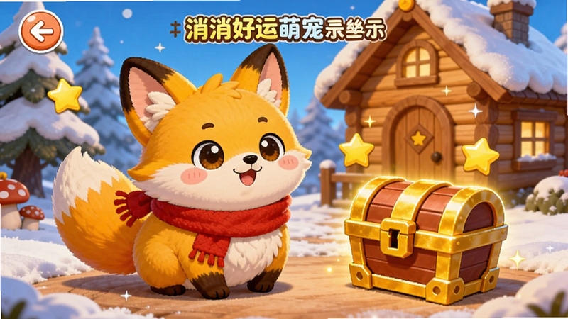 ���������ȳ�չʾ���棬һֻԲ�����Ļ�ɫС������ź�ɫΧ�����Ա��н�ɫ�������˸�����ǣ���������ܰ��Сľ�ݣ�������ƿ�ͨ�ɰ���ɫ��������ͻ���ռ����ɷ�Χ