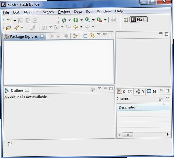 Adobe Flash Builder ���Խ��� �ϵ� ��������
