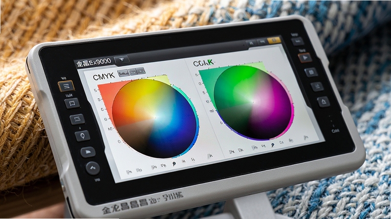 ���Ex9000ӡ��������Ʒ�ɫϵͳ���ܷ�ɫ���������д����ʾCMYK��רɫͨ��������棬ɫ�����ޣ�����Ϊ�Ŵ��֯����ά���������־�ϸ��ɫ����