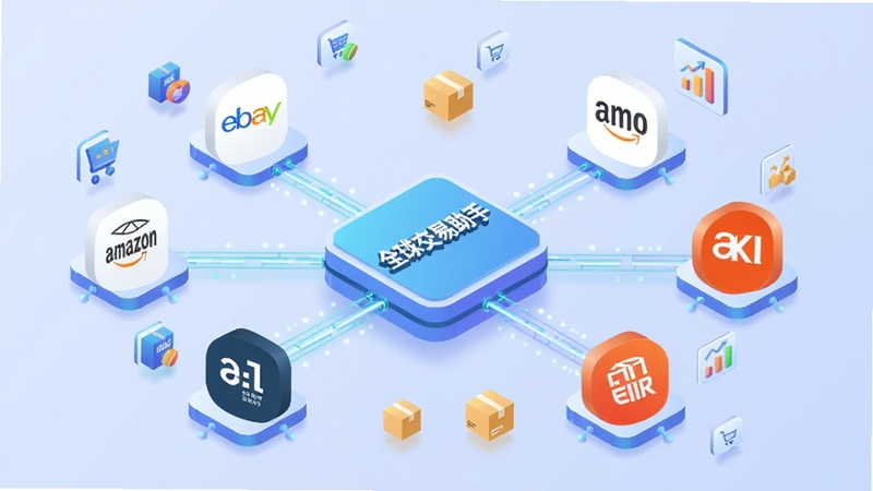 Create an isometric 3D illustration showing a central hub labeled 