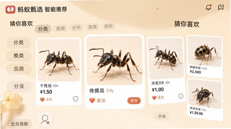 ������ѡ�����Ƽ�����ͼ��������ʾ���Ի��Ƽ���Ʒ��Ƭ����Χ�з����ǩ�롰����ϲ�����������������ůɫ������ƷͼƬ������ģ����ʵ�û����棬ͻ���Ƽ��㷨��׼�ԡ�