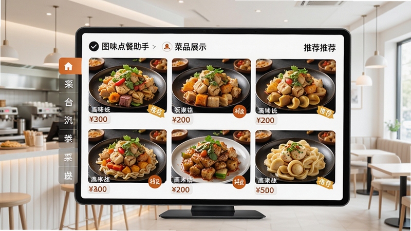 ͼζ������ֲ�Ʒչʾ���棬��Ļ����ʾ�����ʳ�ĸ���ͼƬ��۸��ǩ����Χ�з��ർ�������Ƽ���ʶ������Ϊ�����ɾ��Ĳ���ǰ��������ͻ��ͼ�Ĳ˵��������������ʸ�