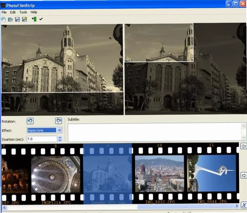 PhotoFilmStrip ʹ�ý̳̽���