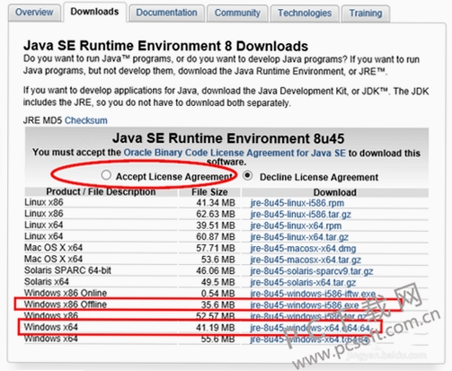 Java Runtime Environment 安装步骤详解图