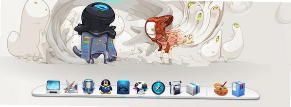 RocketDock 皮肤 下载
