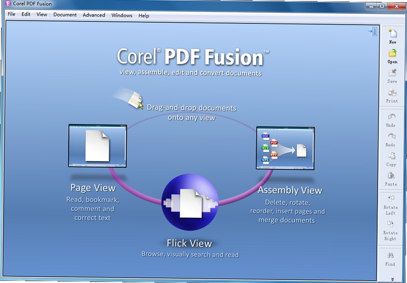 Corel PDF Fusion 使用教程 界面设置