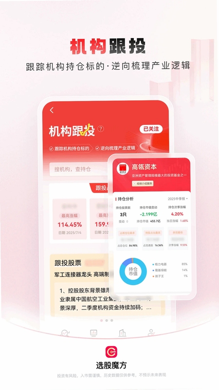 市场魔方走势 手机界面 截图