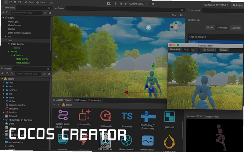 Cocos Creator �༭������ ��Ϸ���� ��ͼ