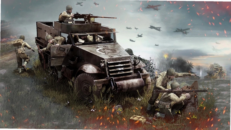 ս��ѫ��WW2 ��Ҷ�սʵ����ͼ