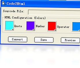 Code2Html ����ת������ʹ�ý̳�ͼ��