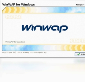 WinWAP for Windows 浏览器设置界面