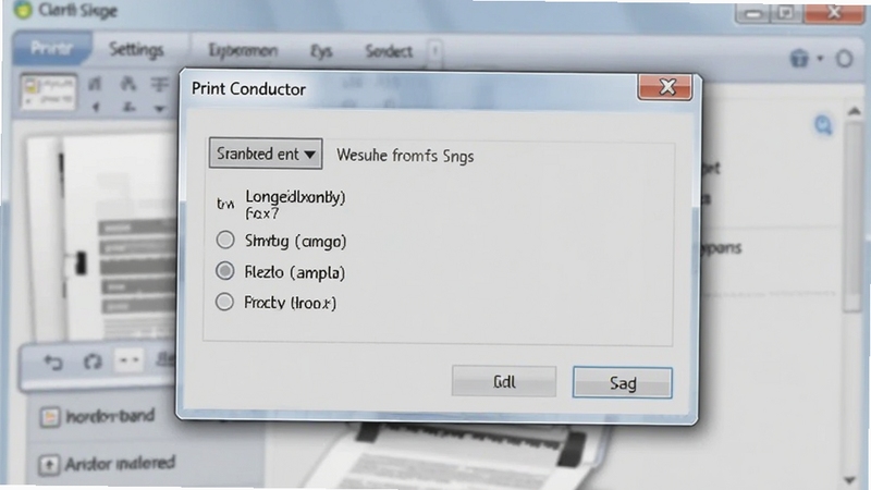 Print Conductor ˫���ӡ���öԻ�����д��չʾ���߷�ת��̱߷�תѡ�����Ϊ��ӡ���ý��棬ɫ����ͣ�ͻ������ϸ�ڣ������û����������
