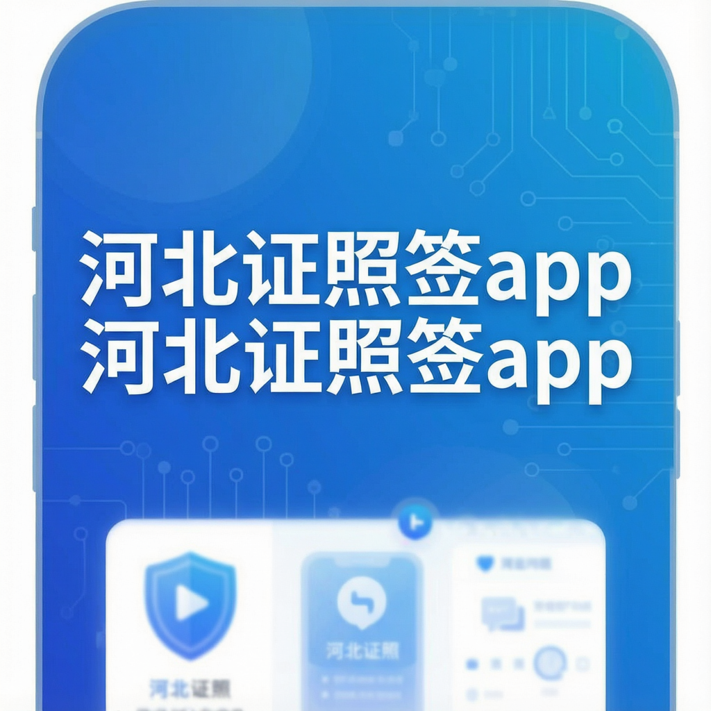 河北证照签app