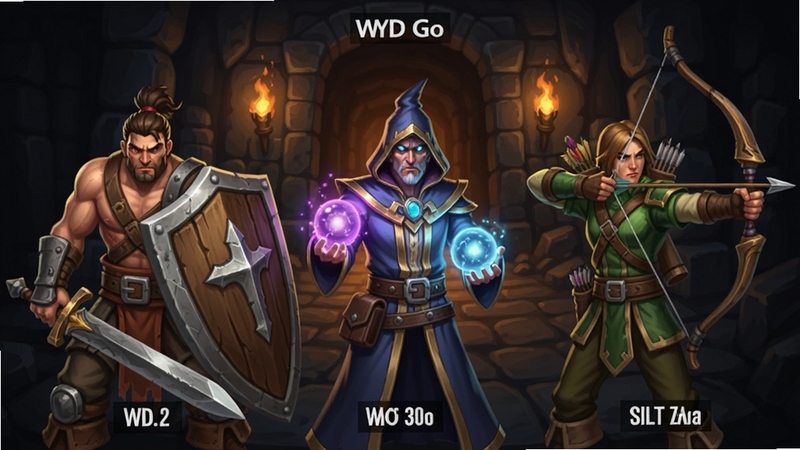 WYD Go��Ϸ����ְҵ��ɫ�Ա�ͼ��սʿ�ֶܽ�����ʦ����ħ��������������׼��������ɫ����վ��������Ϊ���ڵ�����ڣ�������߶Ա�ǿ�ң�ϸ�ڿ̻���ϸ
