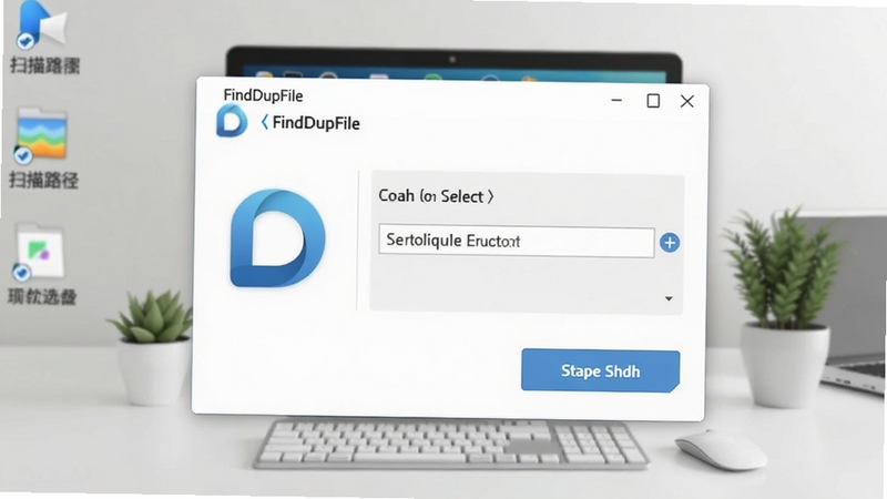 FindDupFile ������Ԥ��ͼ��չʾ����logo��ɨ��·��ѡ�������뿪ʼɨ�谴ť������Ϊ����ĵ������滷��������������������ͻ������������õ��ص�