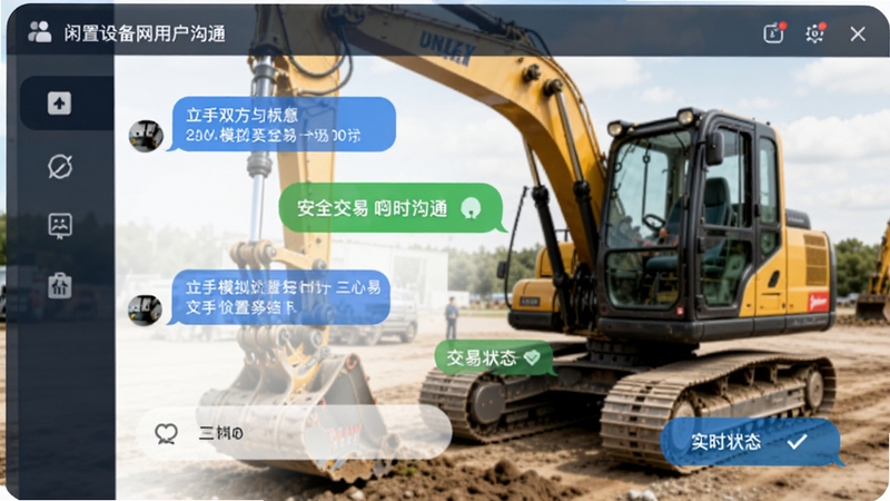 �����豸���û���ͨ���棬ģ������˫������Ǣ̸һ̨�����ھ������Ļ���жԻ���ͽ���״̬��ʾ������Ϊ�豸ʵ��ͼ���������Ѻ�ʵ�ã�ͻ����ȫ���׺�ʵʱ��ͨ����