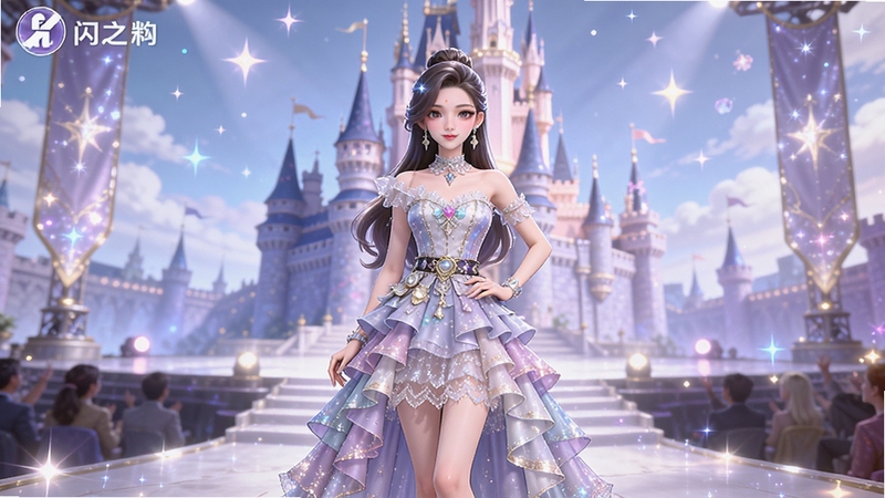������֮����ϷȫòԤ��ͼ����������չʾһλ���Ż���ȹװ��Ů�Խ�ɫ��վ���貵���̨���룬�������λõĳǱ�����˸���ǹ⣬����ɫ������Ψ����չ����Ϸ���µĽ�ģ��ʱ�з�Χ����Ϸ�������Ϊ16:9������ʡ�