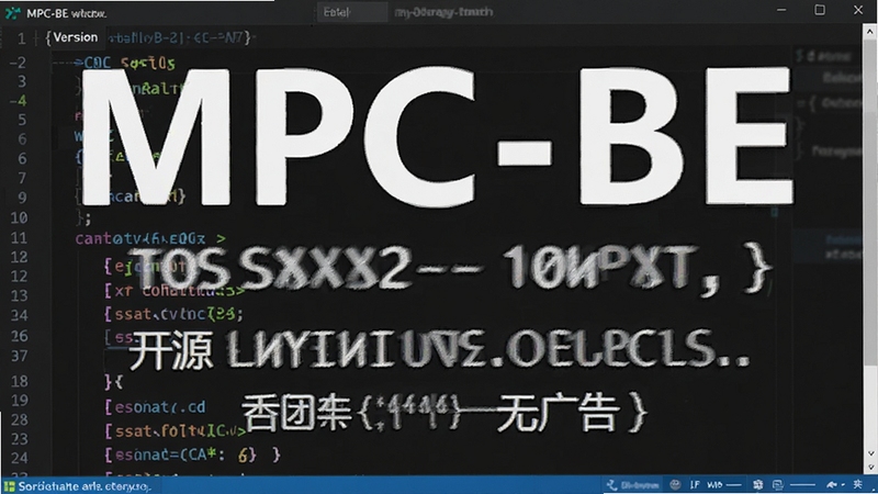 MPC-BE �������ڴ��ڽ�ͼ����ʾ�汾���뿪Դ����֤��Ϣ������Ϊ���Ĵ���༭�����棬ͻ��������Դ��ѡ��޹����ص㣬������¸ɾ��������������ʺ�������ȫ������ͼ