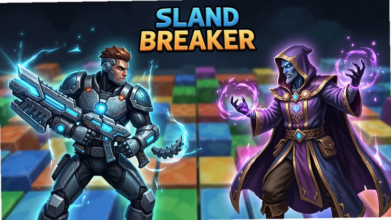 Island Breaker Ӣ�۽�ɫչʾ��������������λ��ͬ����Ӣ�۶��ţ����Ӣ���ֳֿƼ����������Ҳ�Ӣ������ħ�����񣬱�����ɫ�ʰ�쵵ķ��龺��������ɫ���ϸ�ڷḻ�����������ͻ������չʾЧ��