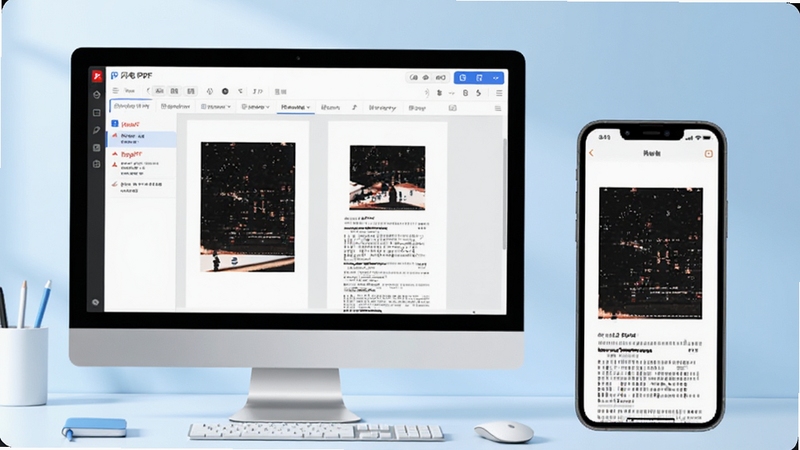��������Ϊ����PDF�Ķ����ڵ������ֻ��ϵ�˫��չʾ���棬��������Ļ��ʾ���ǩPDF�ĵ����Ҳ��ֻ�����չʾͬһ�ĵ��������Ķ�Ч��������Ϊ�ɾ��Ľ���ǳ��ɫ����̨��������͹�Ӱ��ͻ�������Ŀ�ƽ̨�����С�