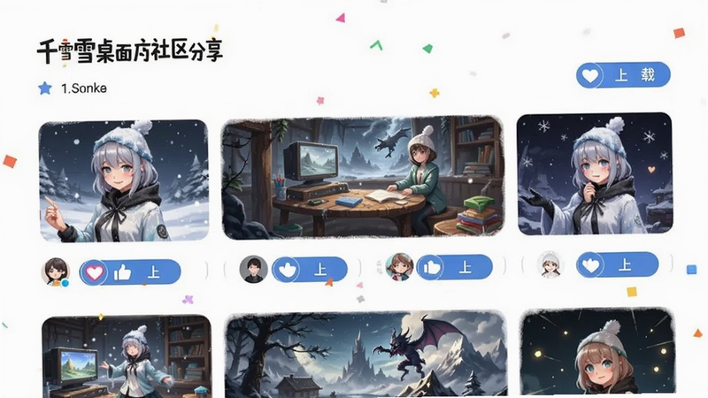 ǧѩ������������ҳ�棬������չʾ����û��ϴ���������Ʒ����ͼ���е��޺����ذ�ť�����沼������Ӧ���̵꣬ɫ�ʻ��ã�����Booguģ������