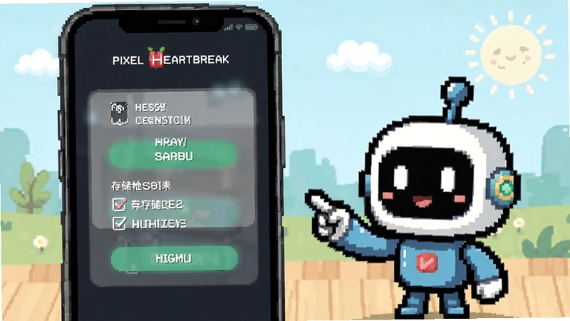 Pixel Heartbreak�ƶ��˰�װ���ý���ʾ��ͼ������չʾһ�������ֻ���Ļ����Ļ����ʾȨ�޿�����洢�ռ����嵥���Ա������ط���С���ֽ�ɫָ�������������������������Booguģ������
