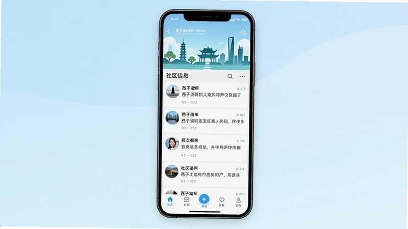 ���Ӻ���app������ȫòչʾ����������Ϊ�ֻ���Ļ�ڳ���������Ϣ���б�������Ϊ���еر��Ӱ�������ײ�Ϊ������������ɫ��������Ȼ����������Ϊ����ɫ���䣬����Booguģ������