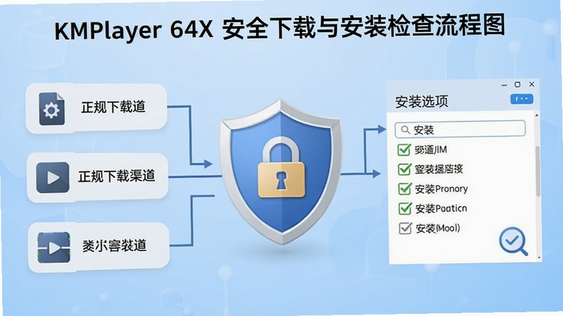 KMPlayer 64X ��ȫ�����밲װ�������ͼ�������Զ���ͼ��Ϊ���ģ����չʾ��������������ʶ���Ҳ�չʾ��װѡ�ѡ���棬����Ϊǳ��ɫ���䣬������������������Booguģ������