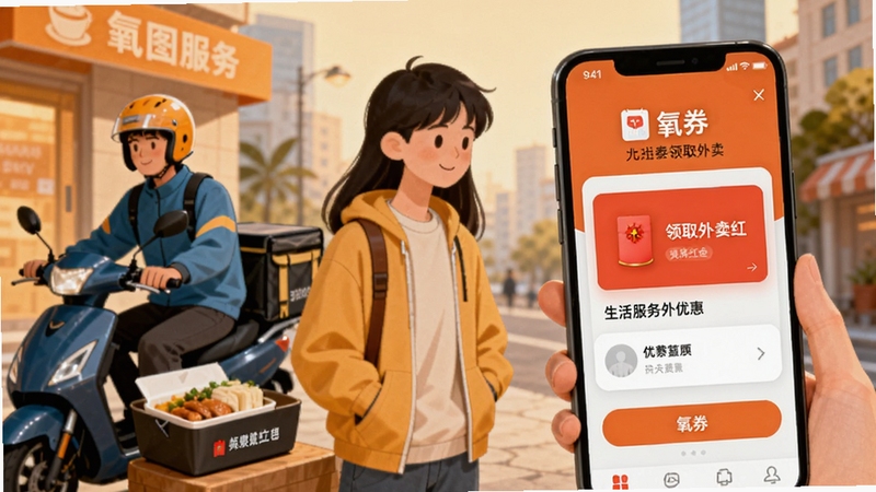 AI��ͼ��ʾ�ʣ�һ��������廭��չʾ���������ֻ���ʹ����ȯApp��ȡ�������������������������ֺͲͺУ��Ҳ�����ȯ���棬����Ϊ���н־���ɫ����ů��ͻ����������Ż����⡣