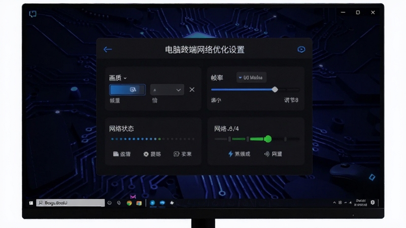 ������� ���Զ� �����Ż����ý��棬����չʾ������Ļ�ϵ�Ͷ������������壬��������ѡ��֡�ʵ��ڡ�����״ָ̬ʾ��ѡ�����Ϊ��ɫ�Ƽ���񣬽���Ԫ�������ɱ棬����Booguģ������