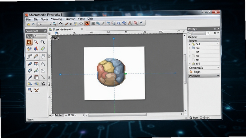 Macromedia Fireworks 8 �������������빤����ȫ��Ԥ��ͼ����������չʾ���������������棬��๤�������м仭�������Ҳ�������������ɼ�������Ϊ��ɫ�Ƽ��н��䣬������רҵ��࣬�ʺ���������վչʾ
