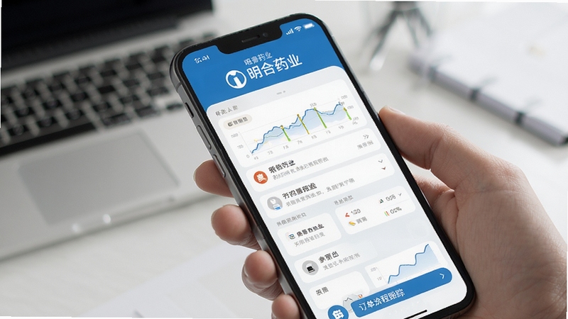 明合药业 订单全流程跟踪 手机界面展示图