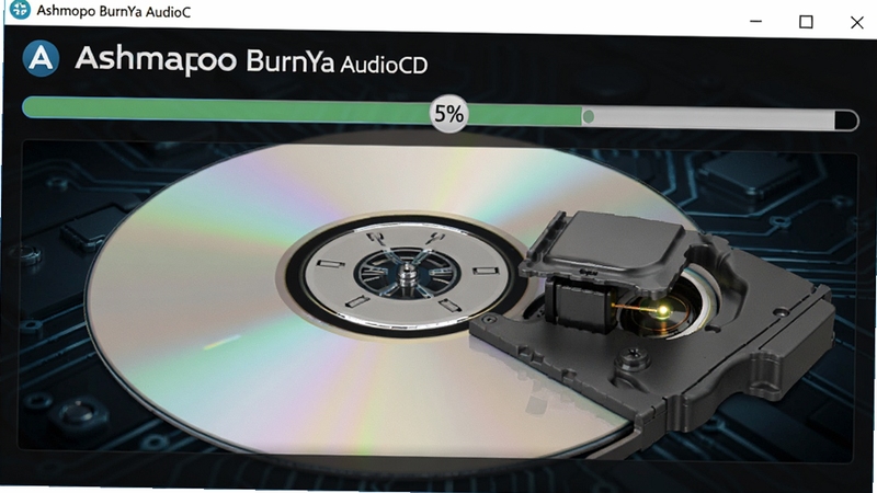 Ashampoo BurnYa AudioCD ����ִ����ƵCD��¼���񣬻����п�¼��������ʾ�ٷ�֮��ʮ�����������뼤��ͷϸ������������Ϊ��ɫ�Ƽ����ͻ�������������¼�ȶ���