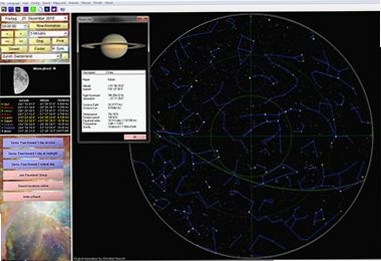 Asynx Planetarium 在线星图对比
