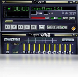 Casperplayer 播放器功能界面