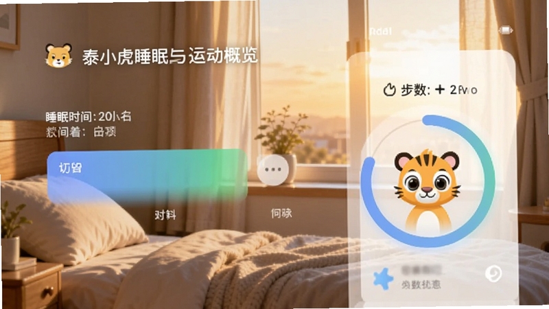 ̩С��˯�����˶��������棬�ֻ���Ļ��ʾ˯��ʱ�����Ͳ���ͳ��Բ�����������峿���Ҵ��ߣ����������͸�룬���氲�����ʣ�ͻ��̩С�����ճ���Ϣ�Ŀ��ӻ�����