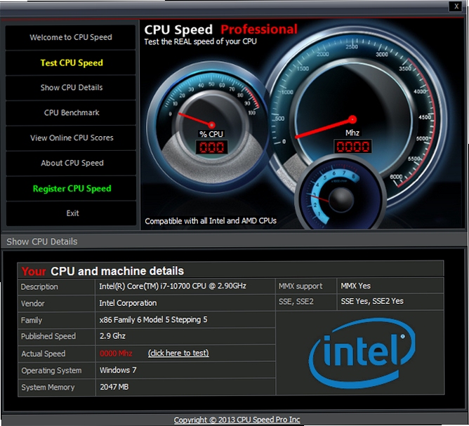 cpu speed professional 跑分测试结果怎么看