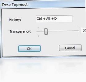 Desk Topmost 软件界面截图