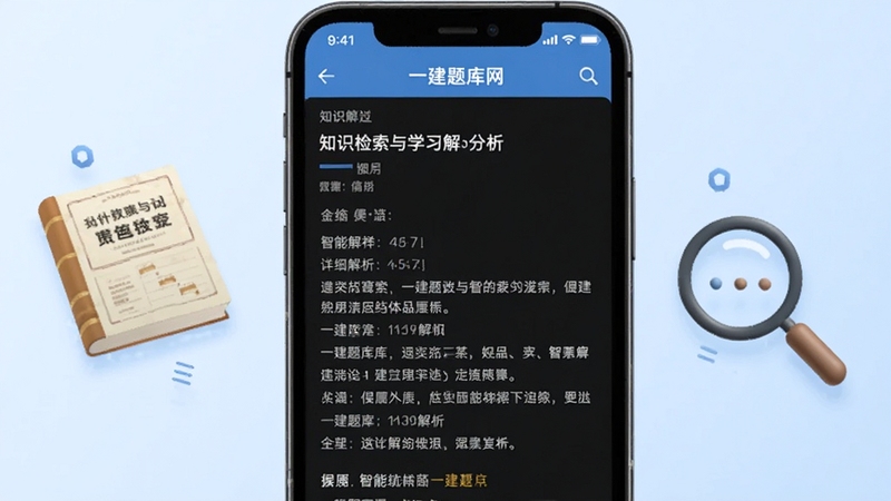 һ����������ܽ������棬�ֻ���Ļ��ʾ��Ŀ����ϸ�������֣��Ա�Ư���Ž̲���Ŵ�ͼ�꣬����Ϊǳ��ɫ���䣬����֪ʶ������ѧϰ��������