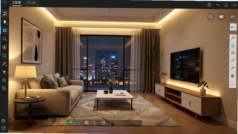 E�ҼҾ�����������ܻ��ͻ��ƽ��棬�ִ���Լ����3DЧ��ͼ��ůɫ���ƹ⣬ɳ���輸���ӹ񲼾��������������ҹ����������Ⱦ���