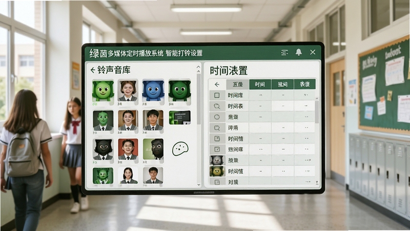 �����ý�嶨ʱ����ϵͳ���ܴ������ý��棬����չʾ��������ʱ���������ΪѧУ���ȣ��������������дʵ������Booguģ������